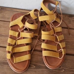 Yellow Frye Gladiators